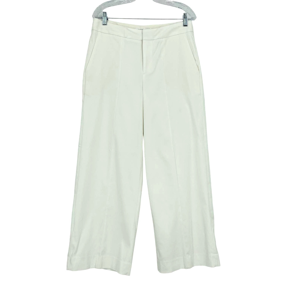 Everlane Wide Leg Trouser Pants Cream‎ Women's Size 10 NWOT